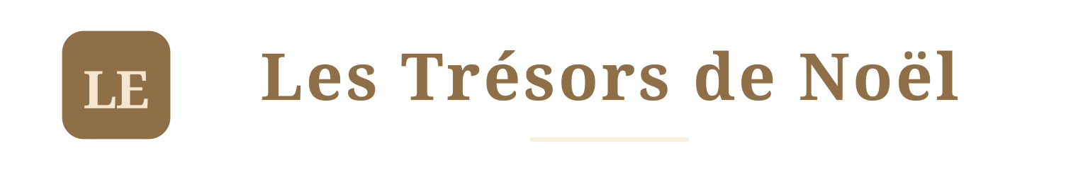 Logo Les Trésors de Noël